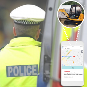 JCB 1.5 Digger - Recovered by AMI after manufacturers telematics ripped out