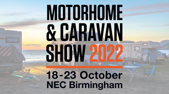 Catch Us at the UK's BIGGEST Caravan and Motorhome Show