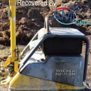 Rapid Return of Stolen Wacker Plate Thanks to Battery Operated Tracking Device