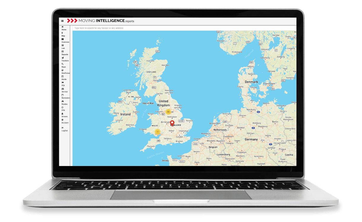 Real image of the nexis portal live map